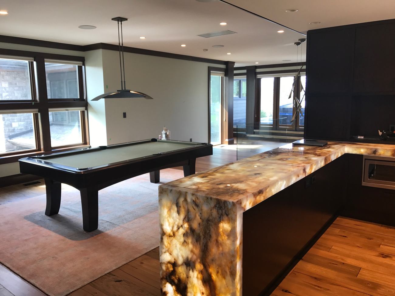 Residential custom home interior