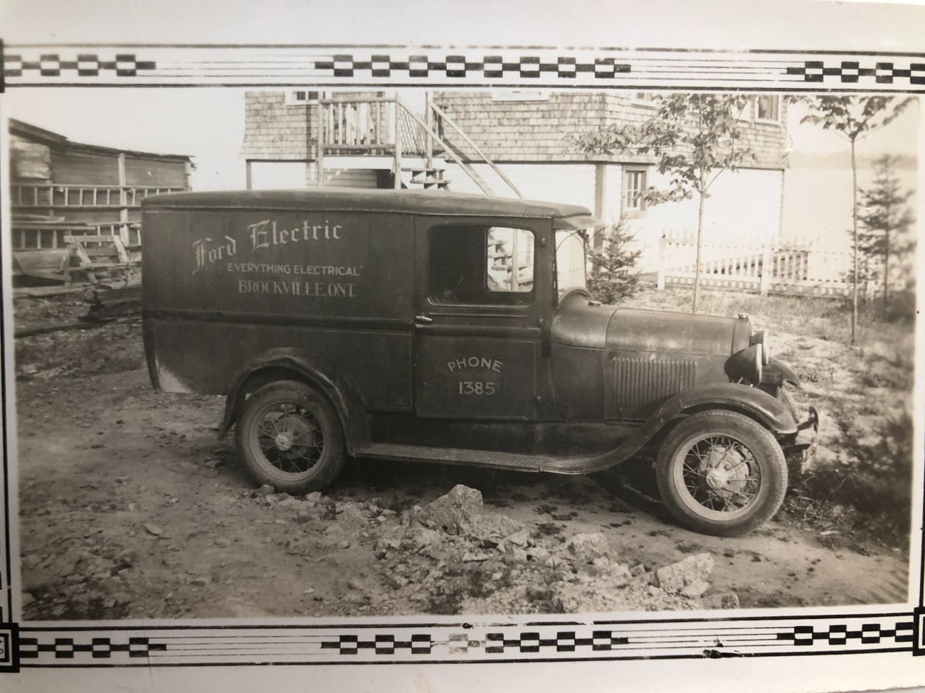 Historic Ford Electric service van